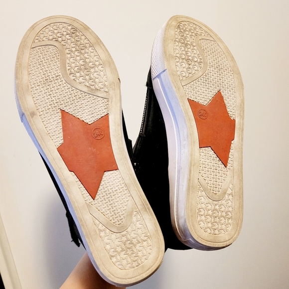 Black heels ankle sneakers shoes - Picture 6 of 7